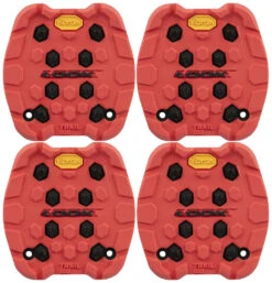 LOOK Trail Grip Pad (4 Pièces) -Vélos Matériel Magasin 302006003 Look ACTIV GRIP TRAIL RED main