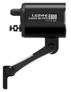 Lezyne Classic HB STVZO E800 Feu Avant Pour Vélo électrique -Vélos Matériel Magasin 4710582549236LEZYNEClassicHBSTVZOE800E BikeFrontlicht1 LED ECLHB V104AE 3