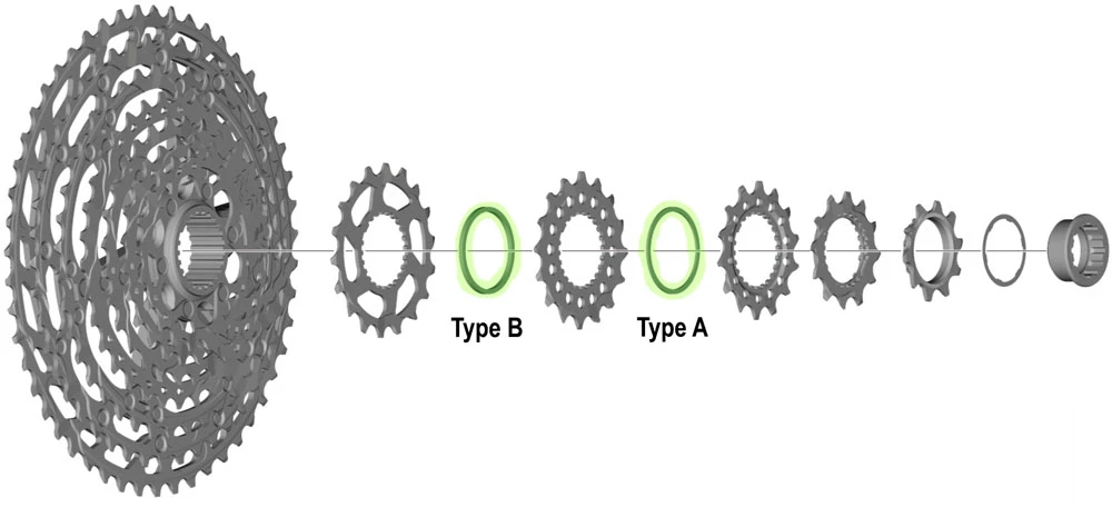 Shimano Bague D'espacement Pour CS-M8100/M7100 5 Shimano Bague D'espacement Pour CS-M8100/M7100 – Image 3