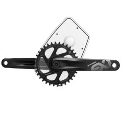 SRAM EX1 1x8-fach Manivelle ISIS E-Bike -Vélos Matériel Magasin EX1 Kurbel 3