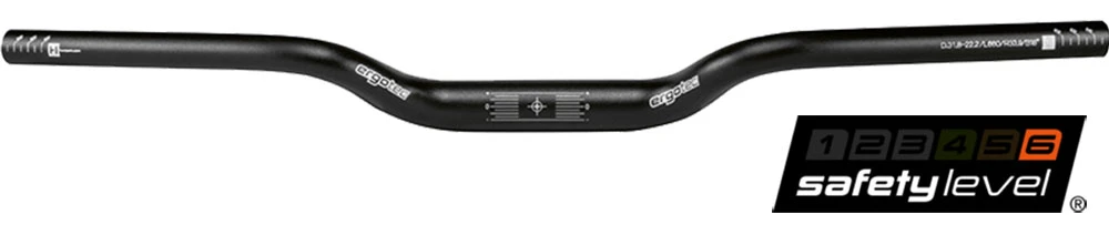 Ergotec Guidon M-Bar 31,8mm 3 Ergotec Guidon M-Bar 31,8mm