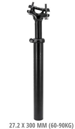 Triple Eight Tige De Siège à Suspension 10 Triple Eight Tige De Siège à Suspension -Vélos Matériel Magasin Federsattelstutze 6624