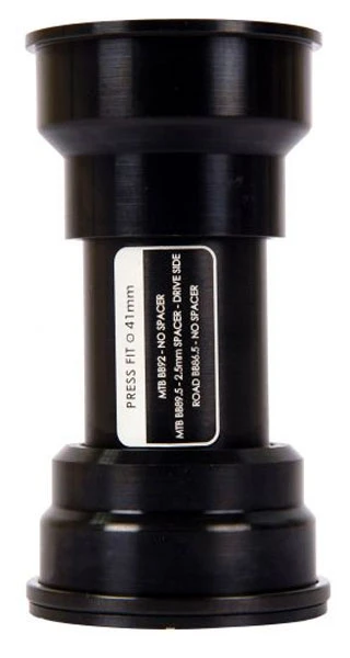 HOPE BB PressFit 41 With Stainless Steel Bearings Black 4 HOPE BB PressFit 41 With Stainless Steel Bearings Black – Image 2