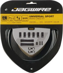 JAGWIRE Kit De Câbles De Frein Universal Sport -Vélos Matériel Magasin Jagwire Universal Sport Bremszugset UCK424 3