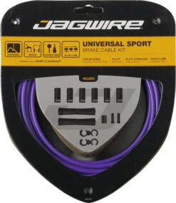 JAGWIRE Kit De Câbles De Frein Universal Sport -Vélos Matériel Magasin Jagwire Universal Sport Bremszugset UCK424 4