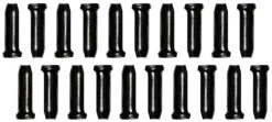 Katana Câble De Commande / Câble De Frein Intérieur Embouts (20 Pièces) -Vélos Matériel Magasin Katana Endkappen 20 schwarz