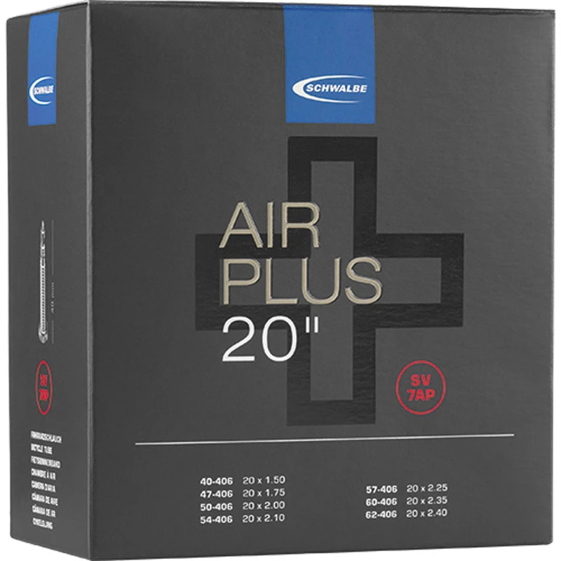 Schwalbe Chambre à Air AIR Plus SV7AP 20 3 Schwalbe Chambre à Air AIR Plus SV7AP 20