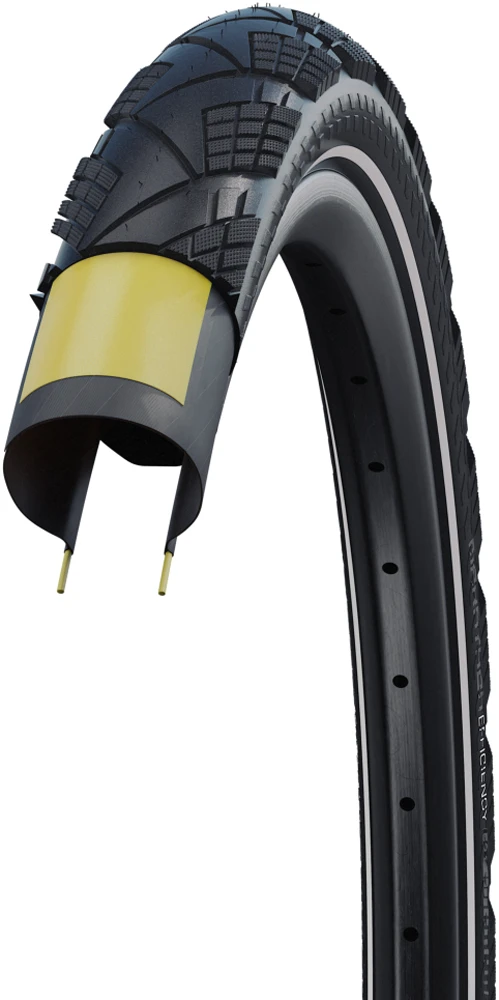 Schwalbe Marathon Efficiency Evo Super Race 27,5" Addix E-50 Pneus Neige 6 Schwalbe Marathon Efficiency Evo Super Race 27,5" Addix E-50 Pneus Neige – Image 4