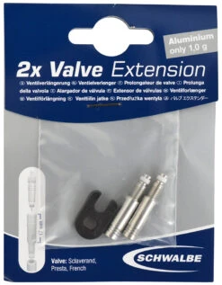 Schwalbe Rallonge De Valve SV 17mm (2 Pièces) 5 Schwalbe Rallonge De Valve SV 17mm (2 Pièces) -Vélos Matériel Magasin Schwalbe SV Ventilverlangerung 17mm 32094 bVsoF0tAHLWsJE