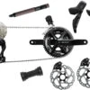 Shimano 105 Di2 R7100 Groupe 2x12 Vitesses Incl. Freins à Disques 140/160mm