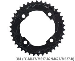 Shimano SLX/DEORE Plateau Pour FC-M660/M617 -Vélos Matériel Magasin Shimano 38T Y1RP98080