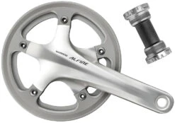 Shimano Manivelle ALFINE FC-S501 Avec Un Seul Anneau De Protection De La Chaîne