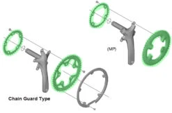 Shimano SORA FC-R3000/FC-3550 Plateau De Chaîne -Vélos Matériel Magasin Shimano SORA FC R3000 FC 3550 Kettenblatt