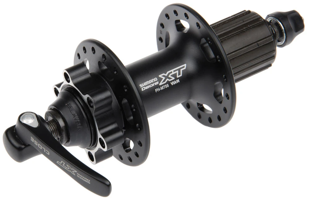 Shimano Moyeu De Roue Arrière XT FH-M756A 6 Trous 3 Shimano Moyeu De Roue Arrière XT FH-M756A 6 Trous