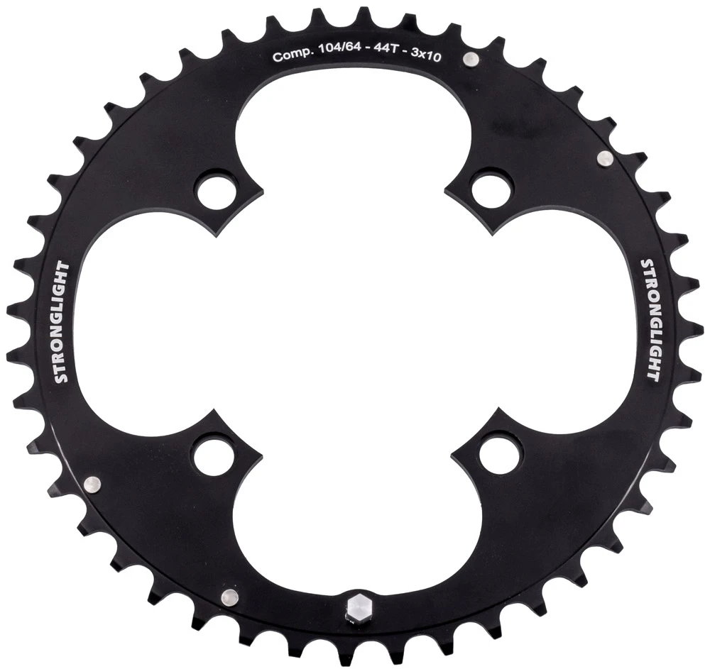 Stronglight Plateau MTB 10 Vitesses 4 Bras Ø 104 Mm 5 Stronglight Plateau MTB 10 Vitesses 4 Bras Ø 104 Mm – Image 3