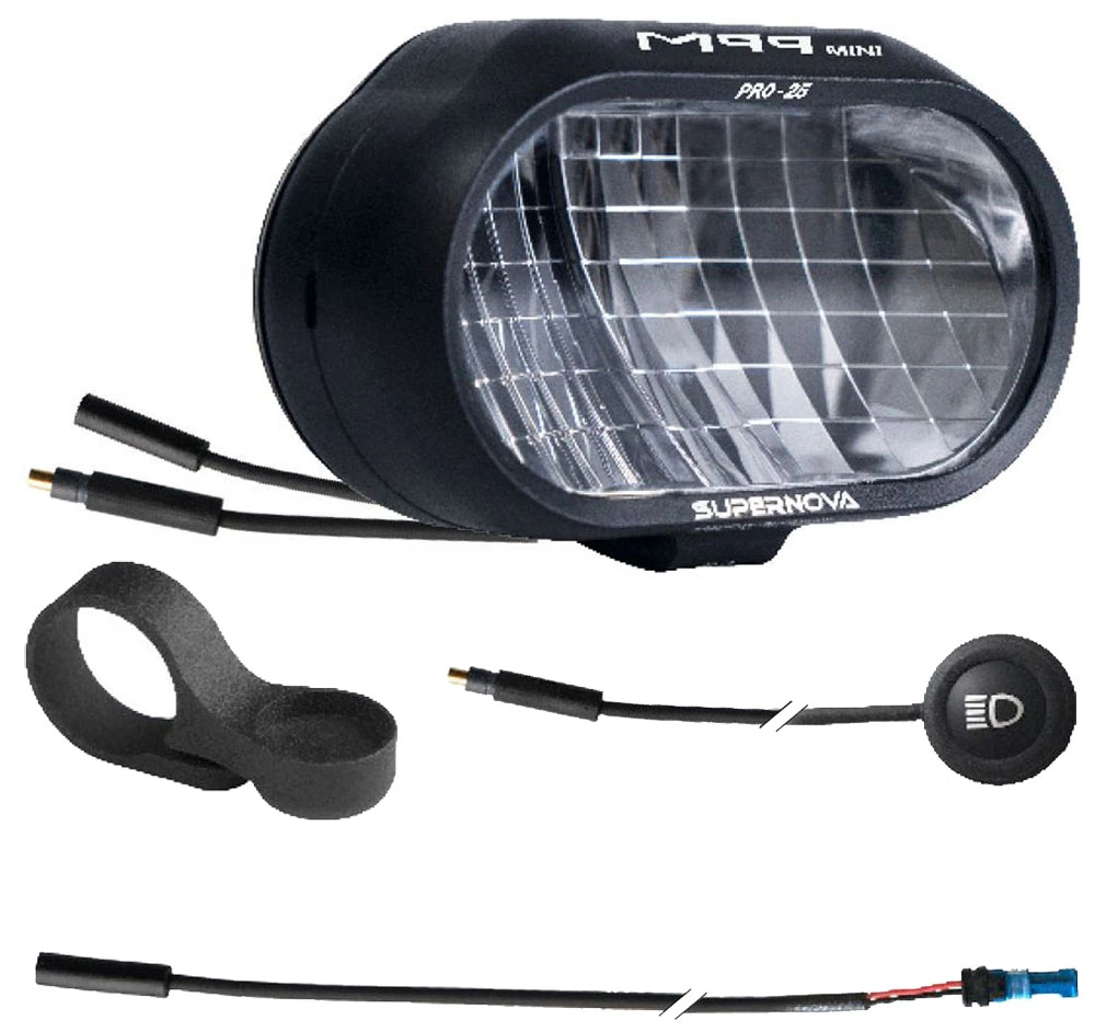 Supernova M99 Mini Pro 25 U-Series - Phare Pour E-bike 3 Supernova M99 Mini Pro 25 U-Series - Phare Pour E-bike