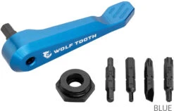 Axle Handle Multitool -Vélos Matériel Magasin Wolf Tooth Axle Handle Multi Tool Blue 3